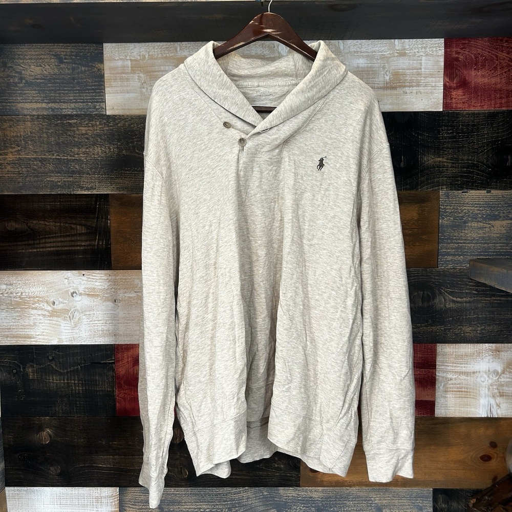 polo ralph lauren Shawl Jersey Cotton XXL beige